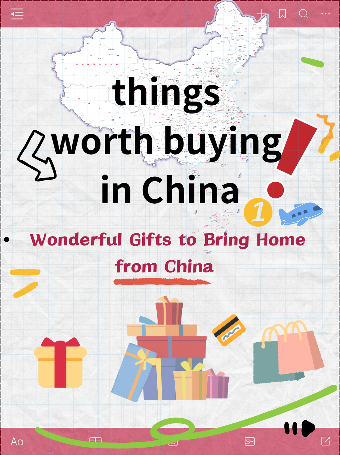 Wonderful Gifts to Bring Home from China