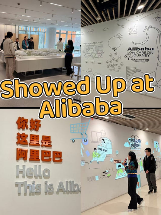 Showed Up at Alibaba